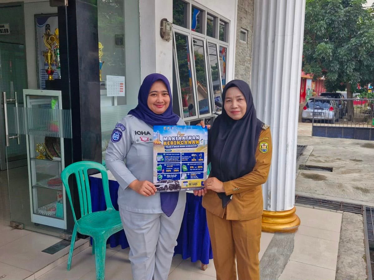 Jasa Raharja Lampung dan Mitra Samsat Gencarkan Sosialisasi Program Keringanan PKB di Kelurahan Kota Bandar Lampung