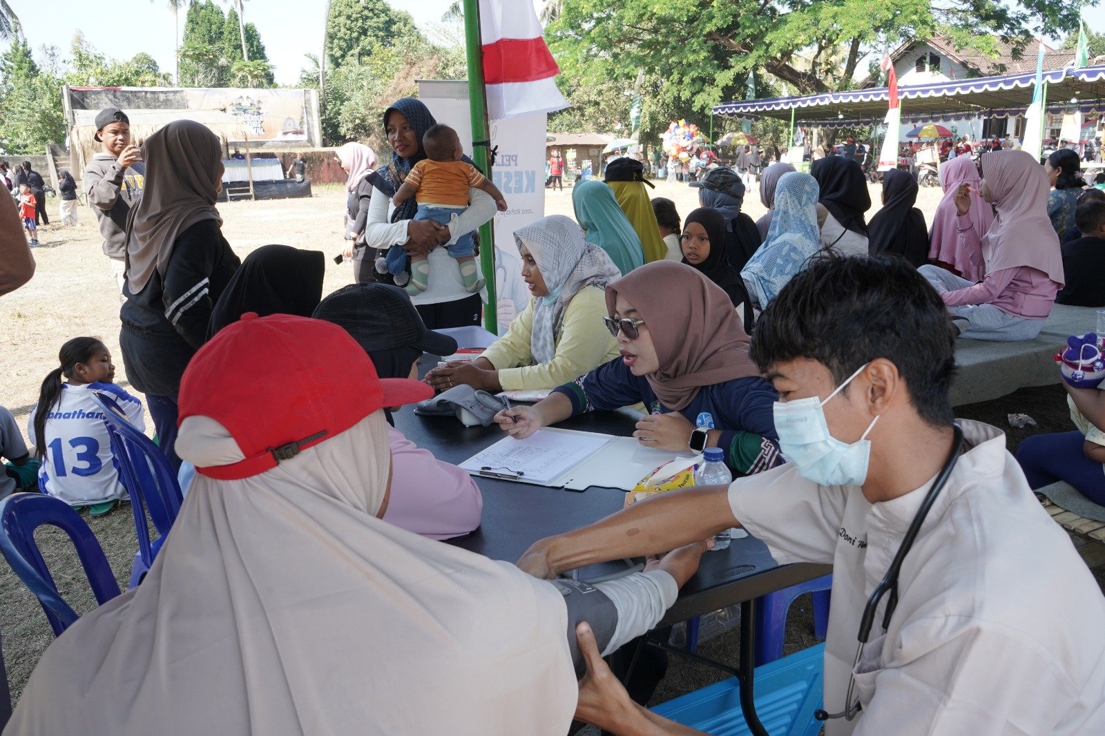 Semarak Festival Budaya Bonjeruk, Jasa Raharja Berikan Layanan Kesehatan Gratis