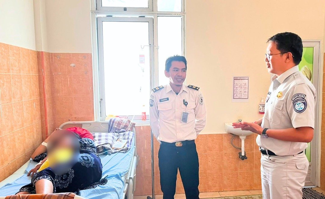 Wujud Negara Hadir, Jasa Raharja Selayar Reaksi Cepat Jenguk Korban Kecelakaan di RSUD KH Hayyung