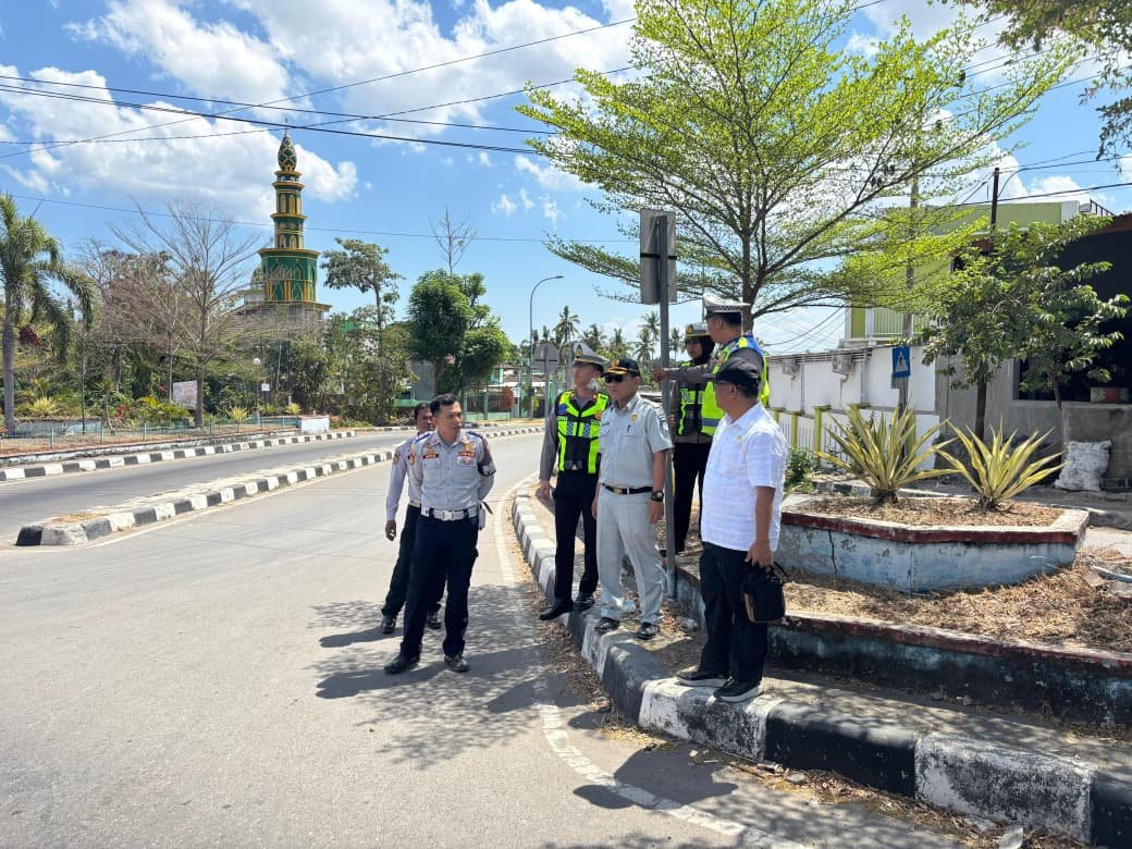 Cegah Kecelakaan, Jasa Raharja Cabang Sumbawa Bersama Stakeholder Tinjau Titik Rawan Laka