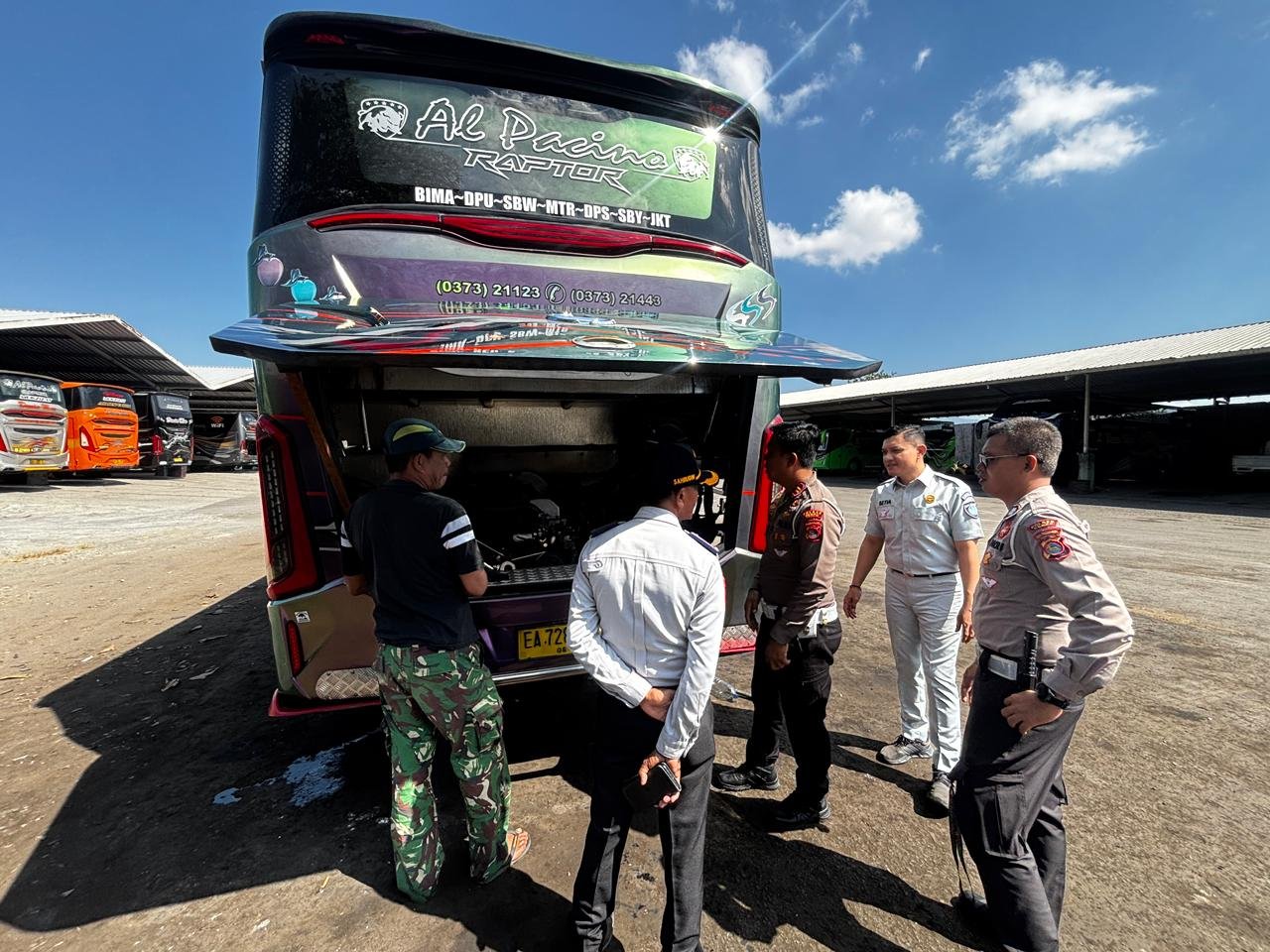 Jasa Raharja Bima Bersama Stakeholder Strategis Gelar Rampcheck di Kabupaten Dompu
