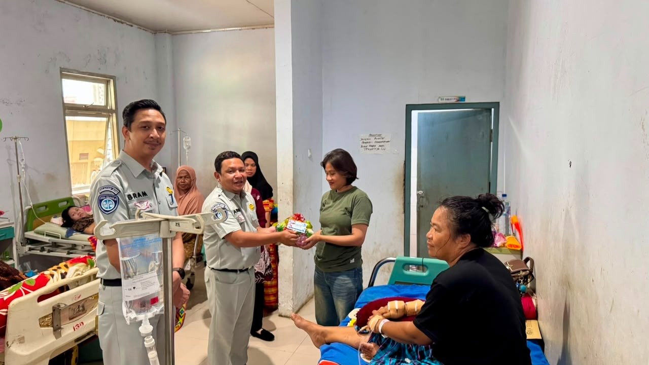 Di Hari Pelanggan Nasional, Jasa Raharja Bima Hadir Berikan Dukungan bagi Korban Kecelakaan
