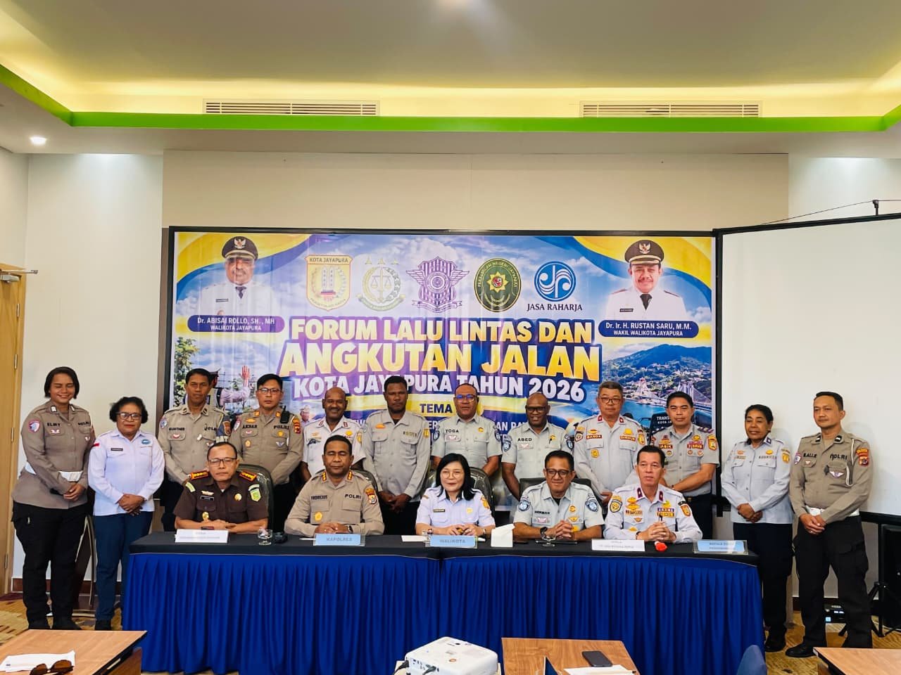 Jasa Raharja Papua Hadiri FKLLAJ, Perkuat Sinergi Keselamatan Lalu Lintas di Kota Jayapura