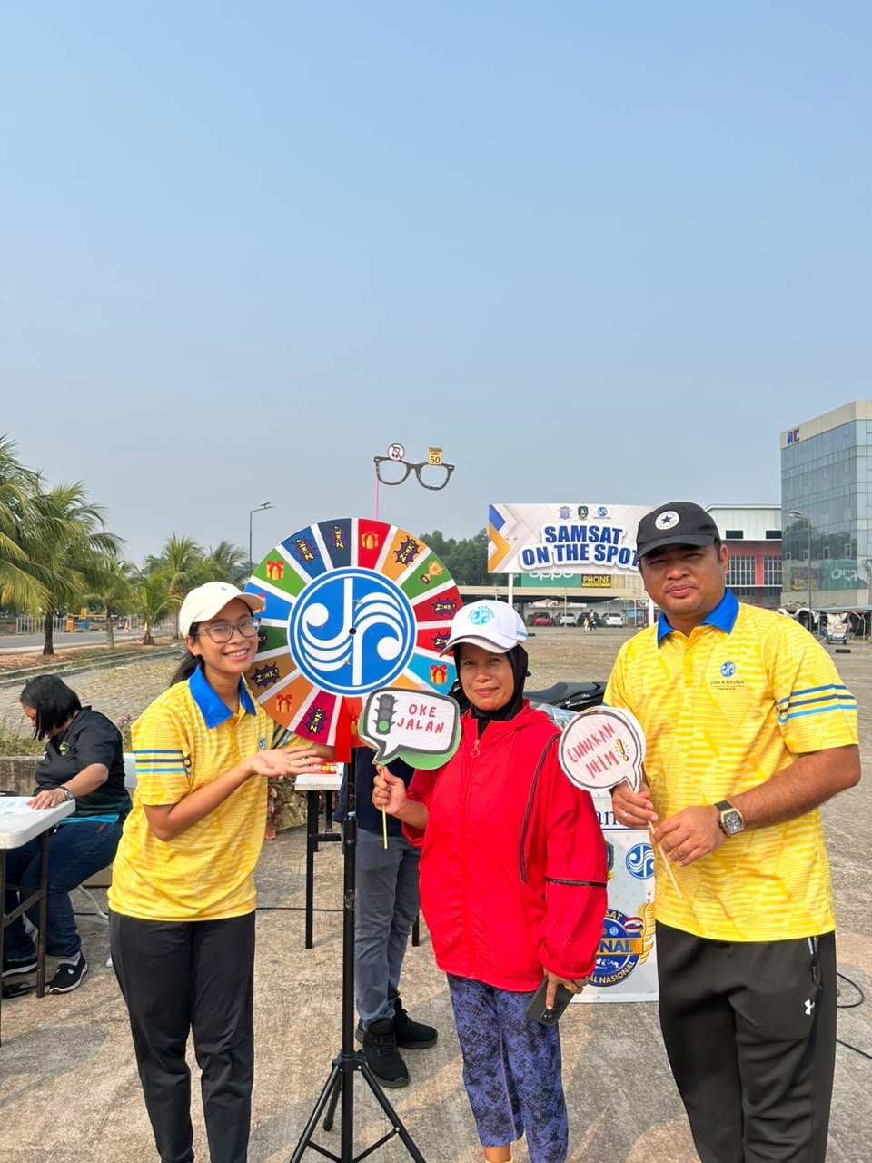 Tekan Kecelakaan Basis Domisili Korban, Jasa Raharja Kanwil Kepri Gelar Program Safety Campaign On The Road Wilayah Nongsa di Kawasan MTC