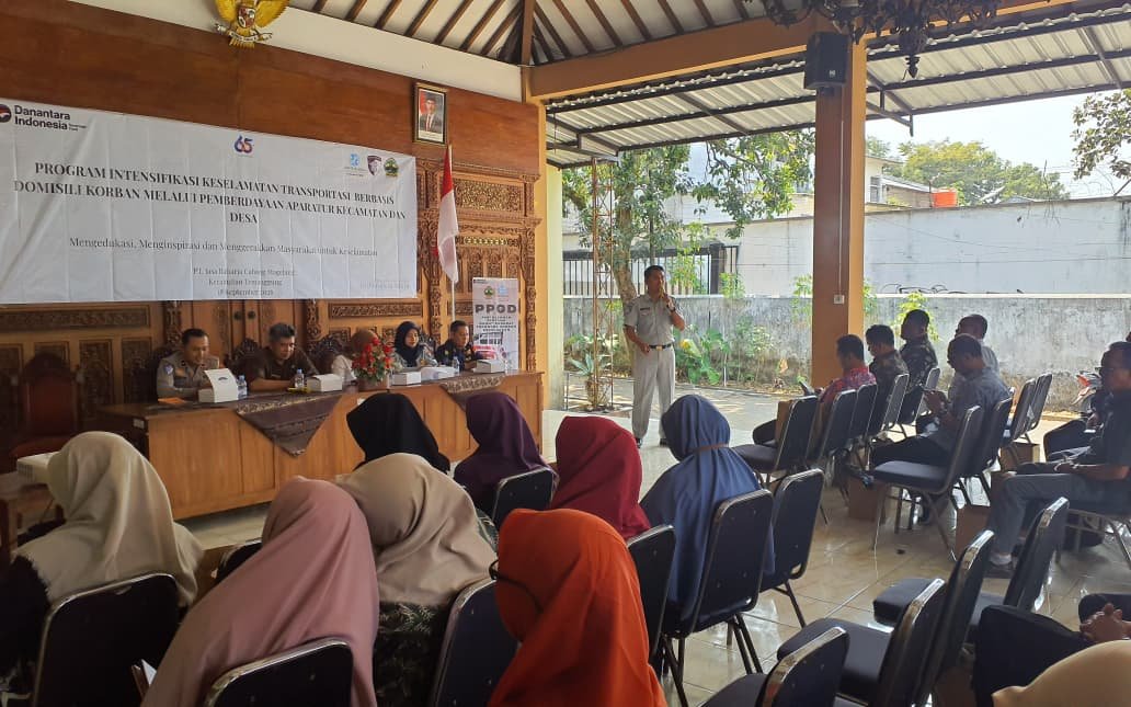 Jasa Raharja Cabang Magelang Laksanakan Program Intensifikasi Keselamatan Transportasi Berbasis Domisili Korban Di Kecamatan Temanggung Kabupaten Temanggung