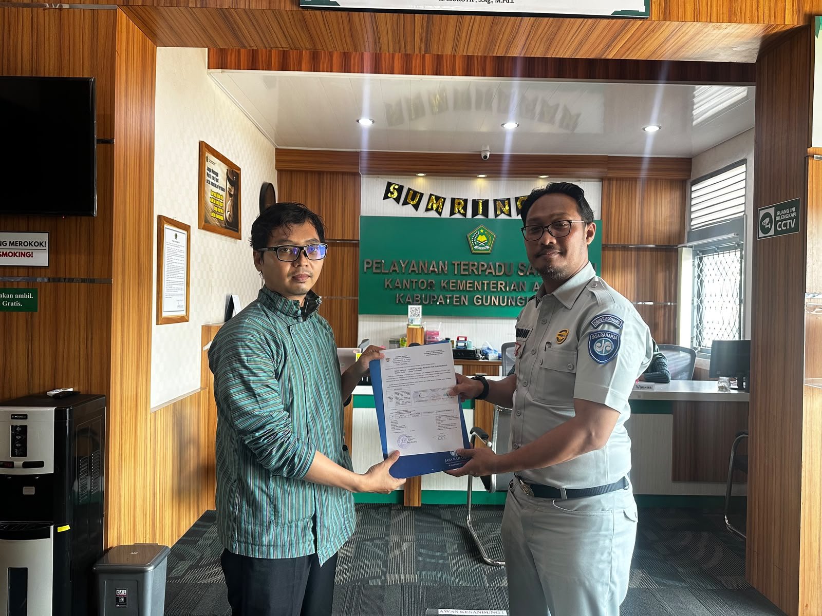 Jasa Raharja Jaga Keselarasan Data Kendaraan melalui SIGAP Instansi di Kemenag Gunungkidul  