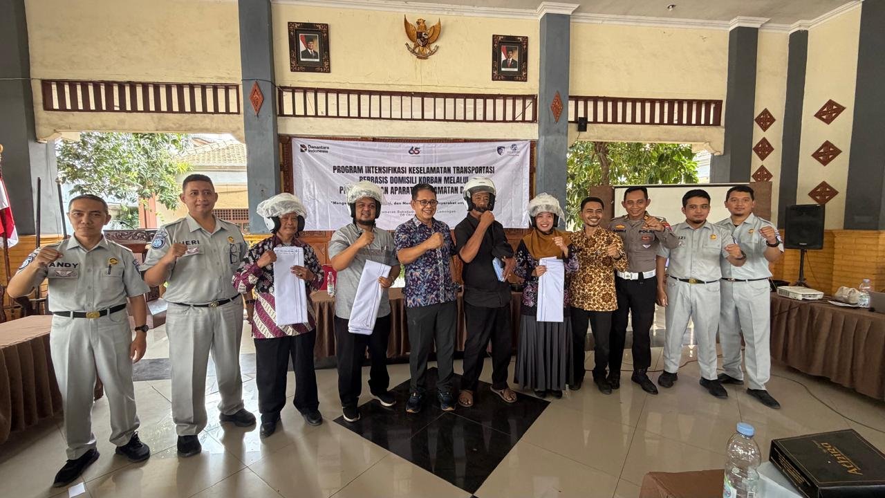 Jasa Raharja Libatkan Aparatur Desa Sukodadi dalam Penguatan Keselamatan Lalu Lintas