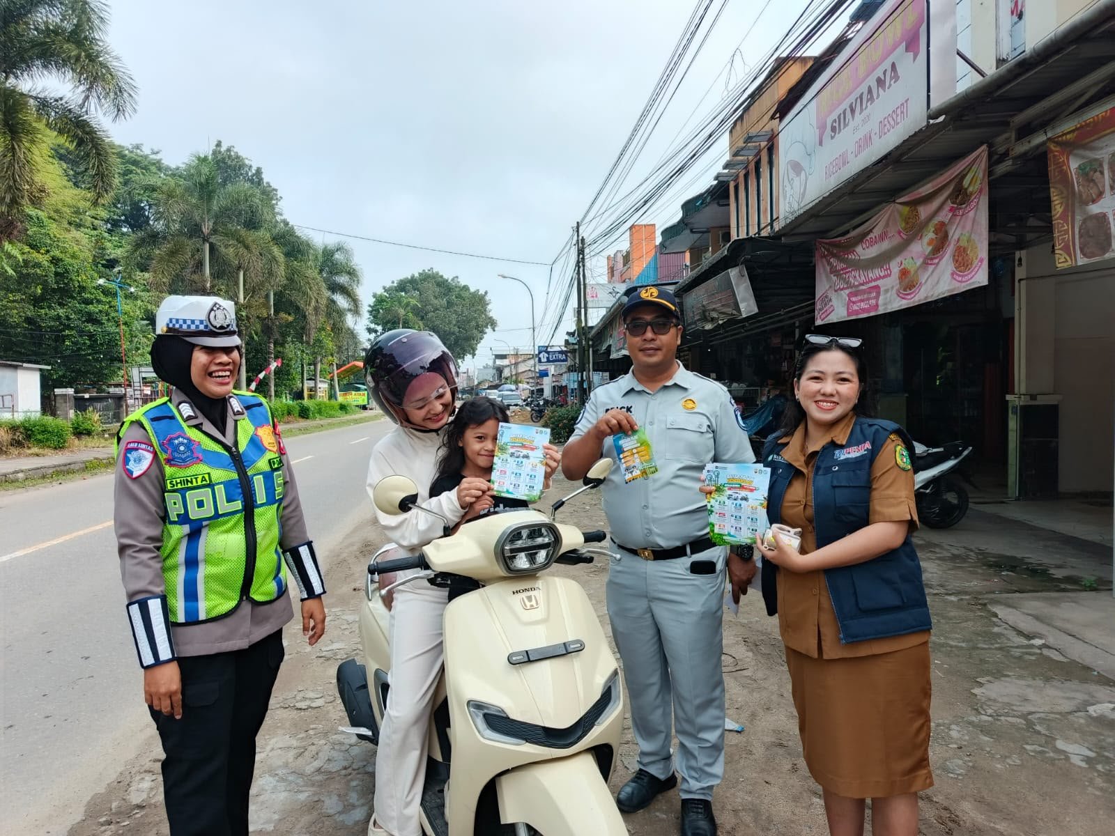 Jasa Raharja Singkawang Dukung Operasi Gabungan dan Sosialisasikan Porgram Bayar Pajak Bebas Denda di Bengkayang