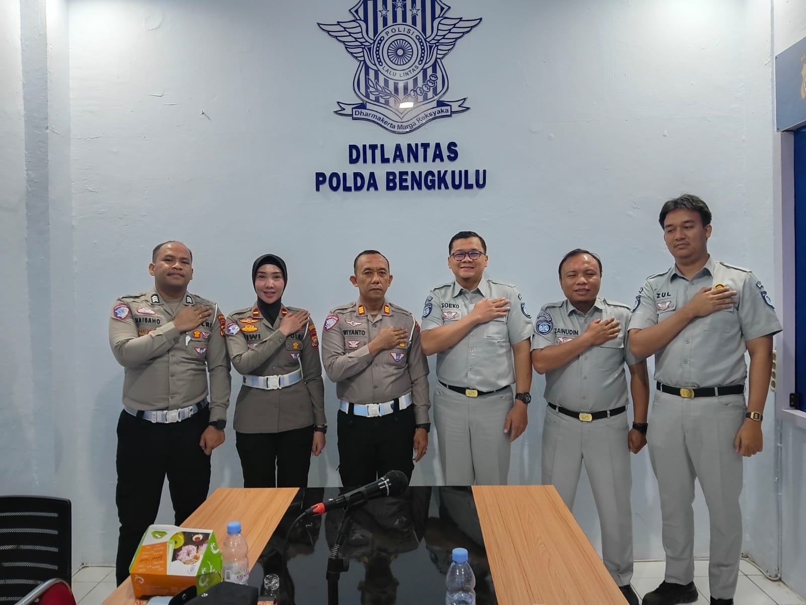 Tekan Angka Kecelakaan, PT Jasa Raharja (Persero) Bengkulu dan Ditlantas Polda Bengkulu Evaluasi Pelayanan