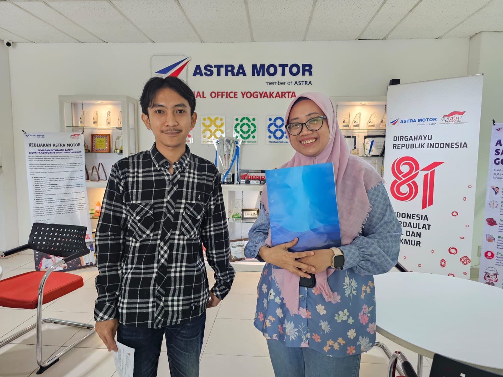 Jasa Raharja Tingkatkan Pemahaman tentang Manfaat SWDKLLJ melalui Tindak Lanjut Data Kendaraan PT Astra International Tbk Honda