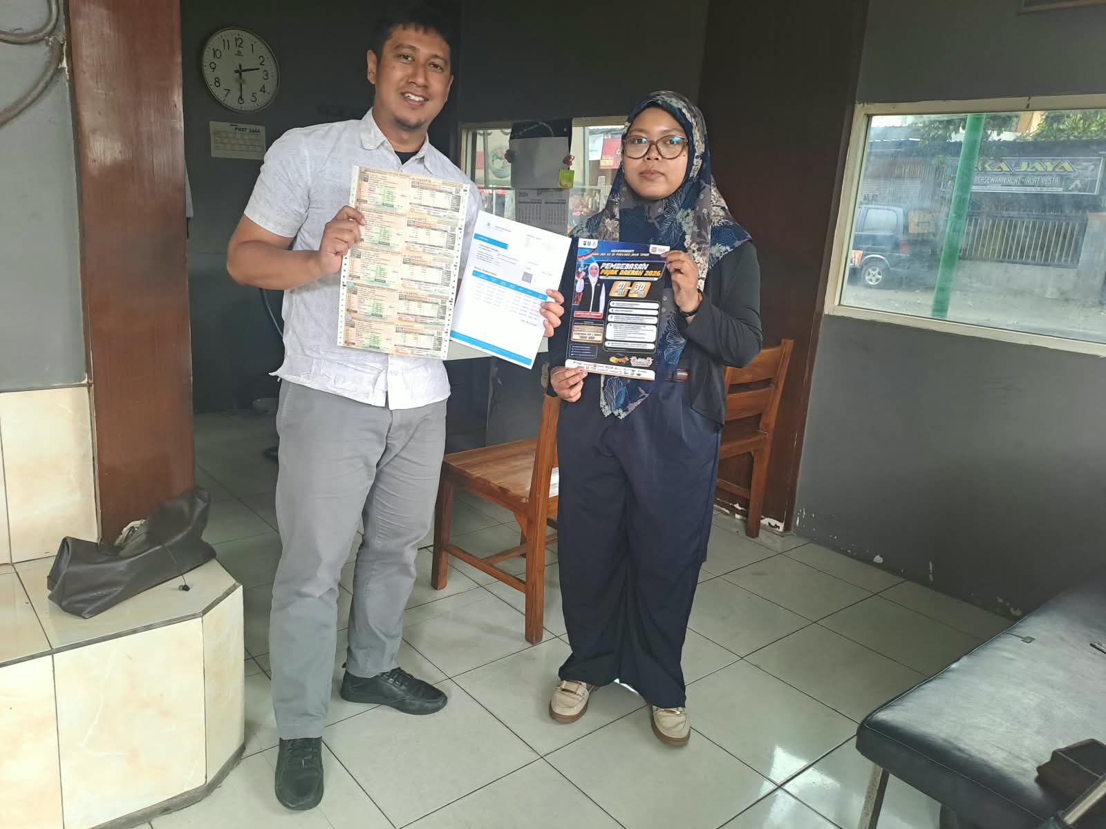 Kunjungan CRM ke PT Dieng Nata Transindo Dirangkaikan dengan Sosialisasi Pemutihan Pajak Kendaraan