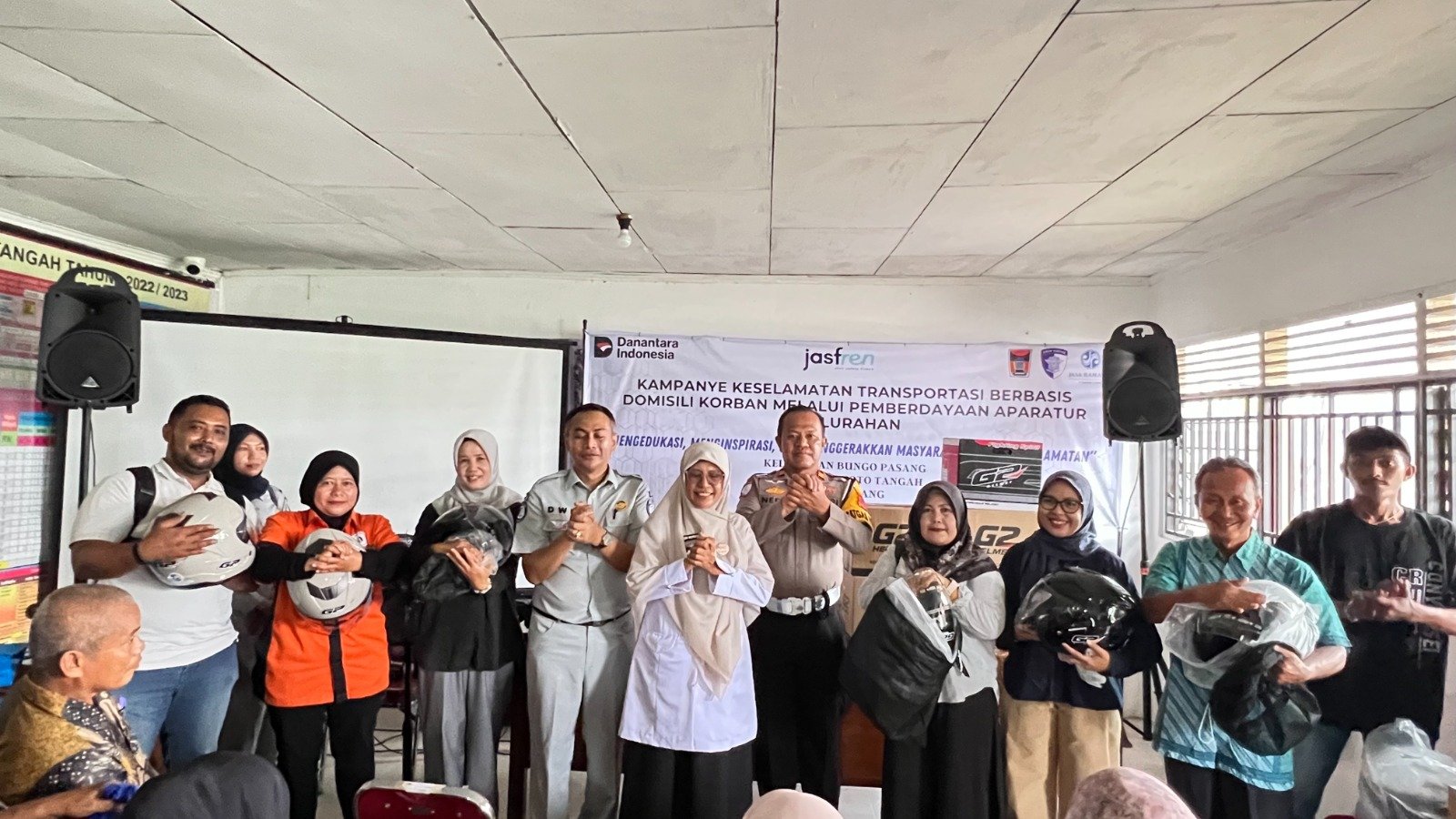 Jasa Raharja Sumbar Edukasi Warga Bungo Pasang tentang Keselamatan Lalu Lintas dan Pertolongan Pertama Darurat