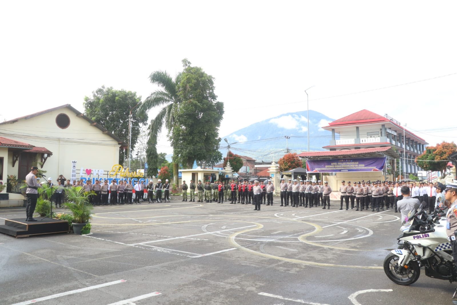 Jasa Raharja Sumbar Hadiri Apel Gelar Pasukan Operasi Patuh Singgalang 2026 di Bukittinggi