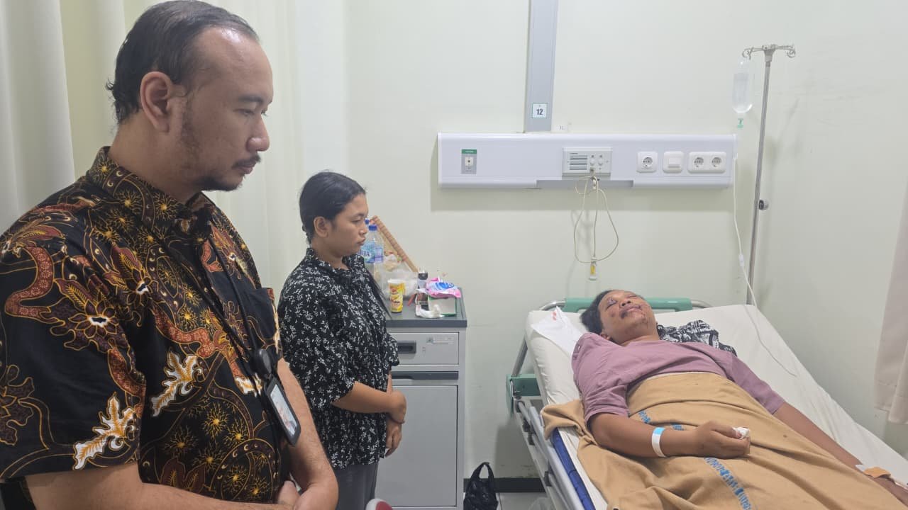 Jasa Raharja Pati Kunjungi Korban Kecelakaan di RSUD RAA Soewondo