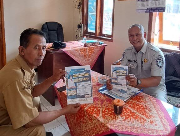 Jasa Raharja Perkenalkan Program Pembebasan Pajak Daerah Tahap II 2026 di Desa Jombok, Ngantang